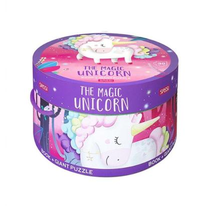 Puzzle (30 piese) cu carte - Unicorn PlayLearn Toys