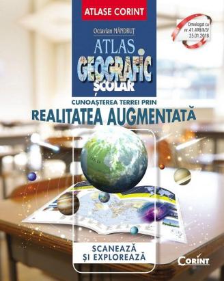 Atlas geografic scolar. Cunoasterea Terrei prin realitatea augmentata PlayLearn Toys