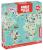 Puzzle - Harta lumii (96 piese) PlayLearn Toys