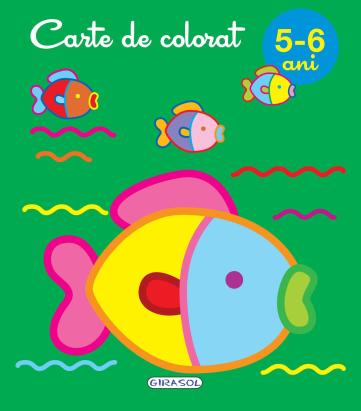 Carte de colorat 5-6 ani PlayLearn Toys