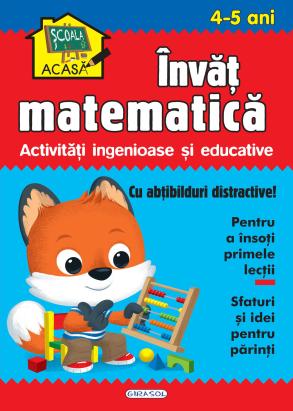 Scoala acasa - Invat matematica 4-5 ani PlayLearn Toys