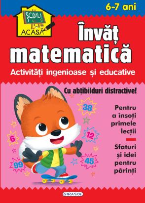 Scoala acasa - Invat matematica 6-7 ani PlayLearn Toys