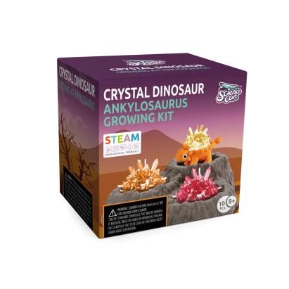 Set experimente - Cristal si dinozaur (Ankylosaurus) PlayLearn Toys