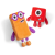 Set mascote din plus Numberblocks - Unu & Doi PlayLearn Toys