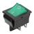 Interupator basculant 1 circuit 16A-250V OFF-ON, lumini de verde Best CarHome