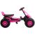 Kart cu pedale si roti gonflabile Driver Kidscare Roz for Your BabyKids