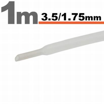 Tub termocontractibilTransparent • 3,5 / 1,75 mm Best CarHome