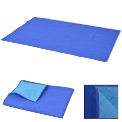 Pătură pentru picnic, albastru și bleu, 100 x 150 cm GartenMobel Dekor