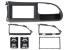 Connects2 CT23FD74 kit rama 2DIN FORD Transit finisat în negru CT23FD74 CarStore Technology