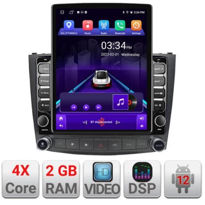 Navigatie dedicata  Lexus IS  2005-2011 K- IS ecran tip TESLA 9.7" cu Android Radio Bluetooth Internet GPS WIFI 2+32 DSP Quad Core CarStore Technology