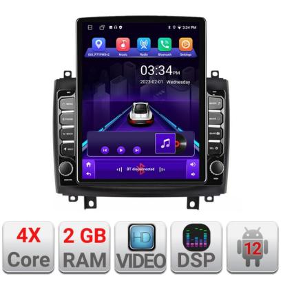 Navigatie dedicata Cadillac CTS 2003-2007 ecran tip TESLA 9.7" cu Android Radio Bluetooth Internet GPS WIFI 2+32 DSP Quad Core CarStore Technology