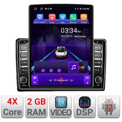 Navigatie dedicata Eclipse Cross 2019- K-eclipse ecran tip TESLA 9.7" cu Android Radio Bluetooth Internet GPS WIFI 2+32 DSP Quad Core CarStore Technology