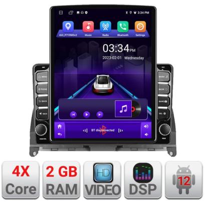 Navigatie dedicata Mercedes W204 2008-2012 K-W204 ecran tip TESLA 9.7" cu Android Radio Bluetooth Internet GPS WIFI 2+32 DSP Quad Core CarStore Technology