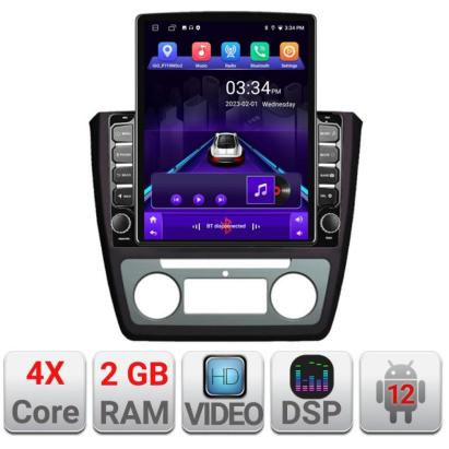 Navigatie dedicata Skoda Yeti 2009-2014 K-YETI ecran tip TESLA 9.7" cu Android Radio Bluetooth Internet GPS WIFI 2+32 DSP Quad Core CarStore Technology