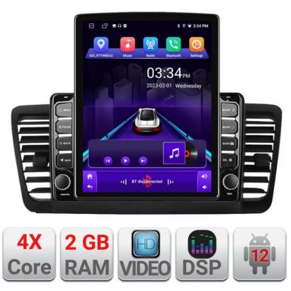 Navigatie dedicata Subaru Outback Legacy K-SU02 ecran tip TESLA 9.7" cu Android Radio Bluetooth Internet GPS WIFI 2+32 DSP Quad Core CarStore Technology