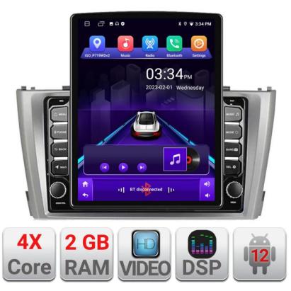 Navigatie dedicata Toyota Avensis 2009-2015 K-TY12 ecran tip TESLA 9.7" cu Android Radio Bluetooth Internet GPS WIFI 2+32 DSP Quad Core CarStore Technology