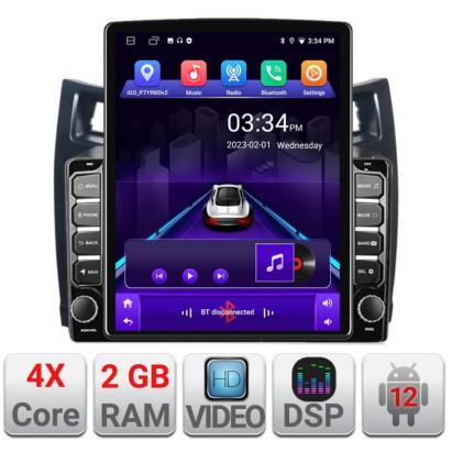 Navigatie dedicata Toyota Yaris 2008-2011 K-YARIS08 ecran tip TESLA 9.7" cu Android Radio Bluetooth Internet GPS WIFI 2+32 DSP Quad Core CarStore Technology