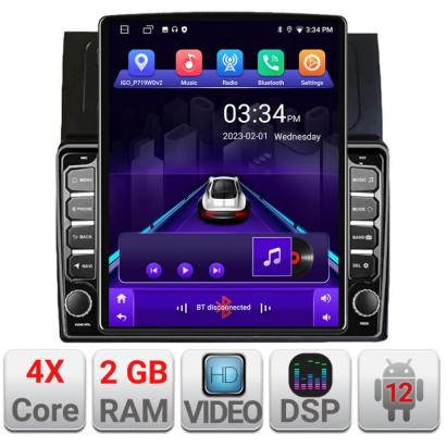 Navigatie dedicata VW Touran 2003-2009 clima automata K-touran2 ecran tip TESLA 9.7" cu Android Radio Bluetooth Internet GPS WIFI 2+32 DSP Quad Core CarStore Technology