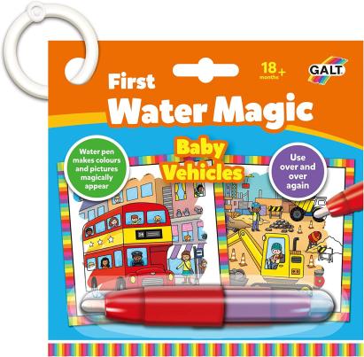 Baby Water Magic: Carte de colorat Vehicule PlayLearn Toys