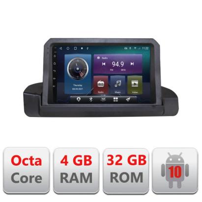 Navigatie dedicata BMW Seria 3 E90 fara ecran de fabrica Octa Core cu Android Radio Bluetooth Internet GPS WIFI 4+32GB 4+32 Kit-e90+EDT-E409 CarStore Technology