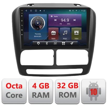 Navigatie dedicata Fiat Doblo 2010-2017 si Opel Combo 2010-2017 4+32 GB Octa core Android radio gps internet Kit-DOBLO10+EDT-E409 CarStore Technology