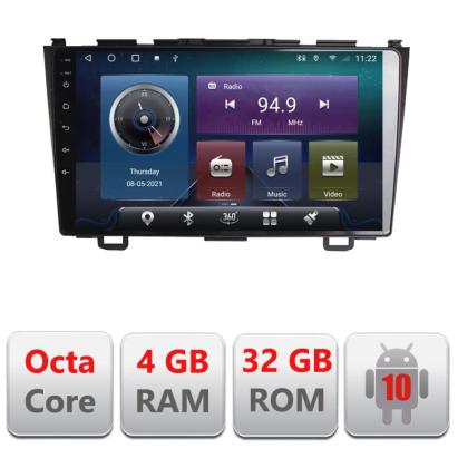 Navigatie dedicata Honda CR-V C-009 Octa Core cu Android Radio Bluetooth Internet GPS WIFI 4+32GB CarStore Technology