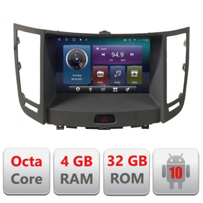 Navigatie dedicata Infinity FX intre anii 2009-2012 Android radio gps internet Octa core 4+32 Kit-fx35+EDT-E409 CarStore Technology