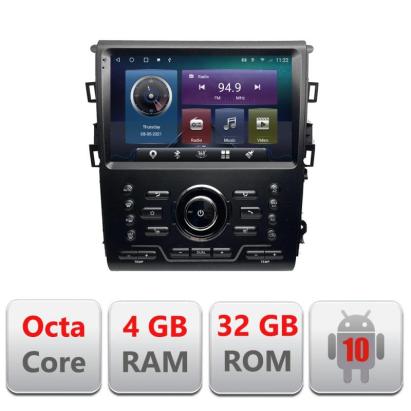 Navigatie dedicata Mondeo MK5 SYNC2 si SYNC 3 2015-2022 Octa Core cu Android Radio Bluetooth Internet GPS WIFI 4+32GB 4+32 Kit-377-sync+EDT-E409 CarStore Technology