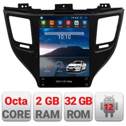 Navigatie dedicata tip Tesla Hyundai Tucson 2015-2020 radio gps internet 8Core 4G carplay android auto 2+32 kit-tesla-546+EDT-E320 CarStore Technology