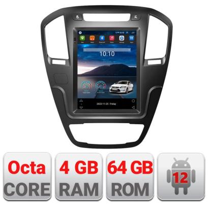 Navigatie dedicata tip Tesla Opel Insignia 2014-2017 radio gps internet 8Core 4G carplay android auto 4+64 kit-tesla-338+EDT-E420 CarStore Technology