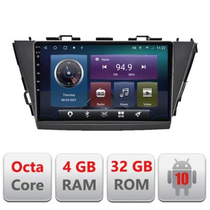 Navigatie dedicata Toyota Prius 5 Plus 2012-2020 Android radio gps internet Octa core 4+32 kit-prius5-plus+EDT-E409 CarStore Technology