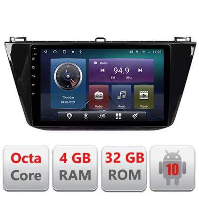 Navigatie dedicata VW Tiguan v2 2016-2022  Android radio gps internet Octa core 4+32 Kit-489v2+EDT-E409 CarStore Technology