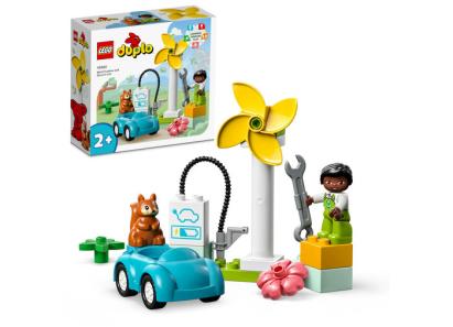 LEGO Turbina eoliana si masina electrica Quality Brand