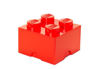 LEGO Cutie depozitare LEGO 2x2 rosu Quality Brand