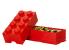 LEGO Cutie depozitare LEGO 2x4 rosu Quality Brand