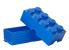 LEGO Cutie depozitare LEGO 2x4 albastru inchis Quality Brand