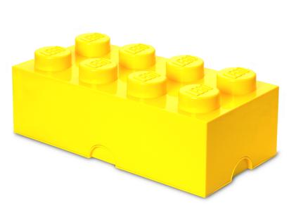 LEGO Cutie depozitare LEGO 8 galben Quality Brand