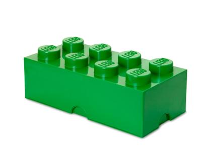 LEGO Cutie depozitare LEGO 2x4 verde închis Quality Brand