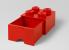LEGO Cutie depozitare LEGO 2x2 cu sertar, rosu Quality Brand