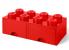 LEGO Cutie depozitare LEGO 2x4 cu sertare, rosu Quality Brand