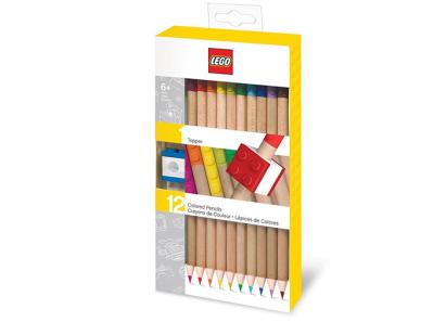 LEGO Set 12 creioane colorate LEGO Quality Brand