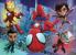 Puzzle de colorat - Paienjenelul Marvel si prietenii lui uimitori (48 de piese) PlayLearn Toys