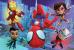 Puzzle de colorat maxi - Paienjenelul Marvel si prietenii lui uimitori (2 x 24 de piese) PlayLearn Toys