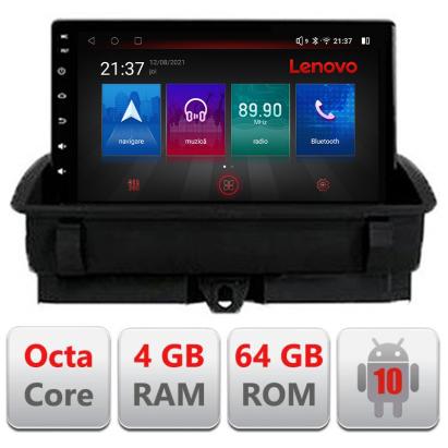 Navigatie dedicata Audi Q3 2011-2018  Android radio gps internet Lenovo Octa Core 4+64GB LTE Kit-q3+EDT-E509-PRO CarStore Technology