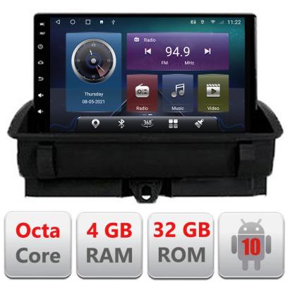 Navigatie dedicata Audi Q3 2011-2018  Android radio gps internet Octa core 4+32GB Kit-q3+EDT-E409 CarStore Technology