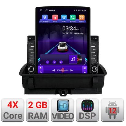 Navigatie dedicata Audi Q3 2011-2018  Android radio gps internet quad core 2+32GB ecran vertical 9.7" Kit-q3+EDT-E708 CarStore Technology