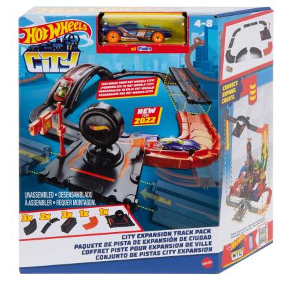 HOT WHEELS CITY  SET ACCESORII PISTA SuperHeroes ToysZone