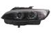Faruri Xenon Angel Eyes BMW Seria 3 E92 E93 (2005-2008) 3D U-TYPE Negru Performance AutoTuning