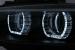 Faruri Xenon Angel Eyes BMW Seria 3 E92 E93 (2005-2008) 3D U-TYPE Negru Performance AutoTuning