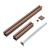 [neu.holz]  Set Olimp gard WPC 1 panou patrat si 1 panou inclinat AAWP-9901, 183 x 277 cm, lemn/plastic, maro HausGarden Leisure